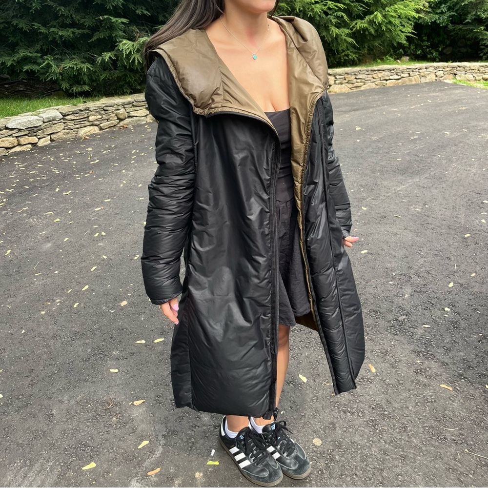 Jill Sander NAVY, Black Puffer Coat